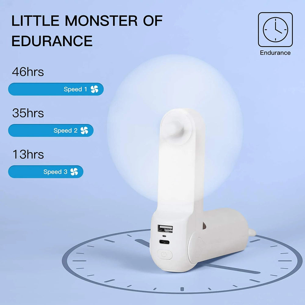Prenosný ventilátor JisuLife Life8 Plus F8X, Zelený