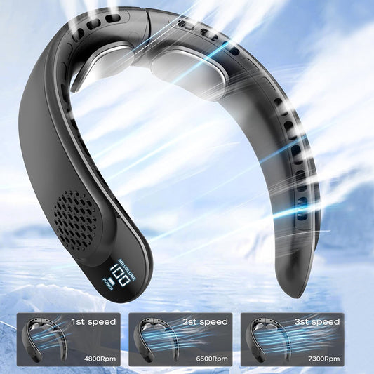 Prenosný ventilátor Techsuit S8, čierny