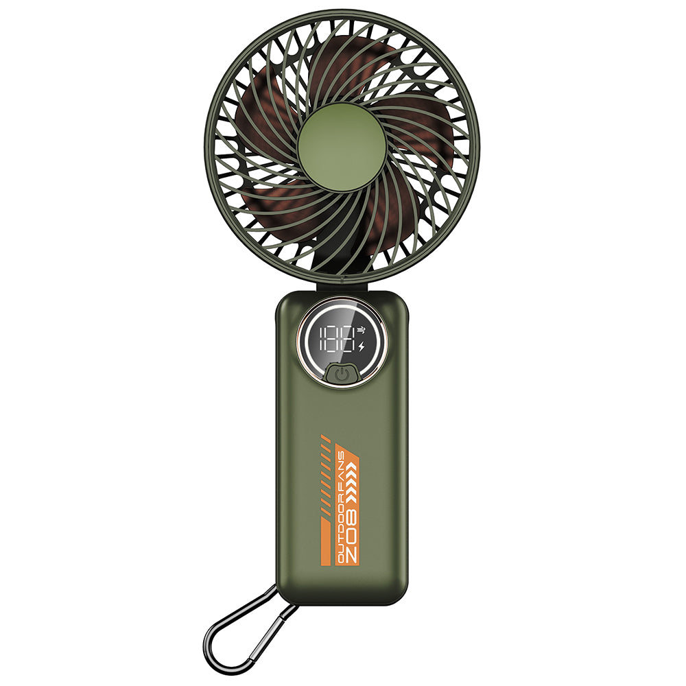 Prenosný ventilátor Techsuit Z8, zelený