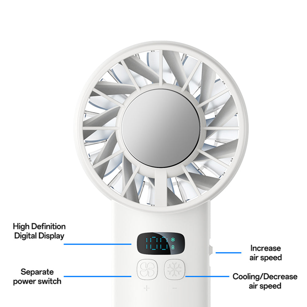 Prenosný ventilátor Yesido YF18, čierny