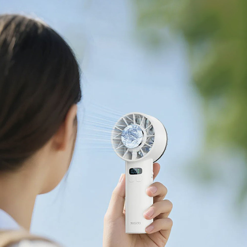Prenosný ventilátor Yesido YF18, čierny