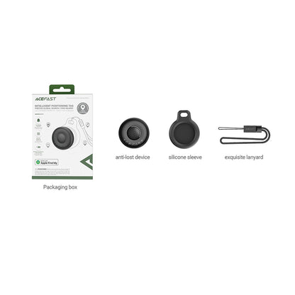Acefast SmartTag S1 pre iOS Series, Sivý