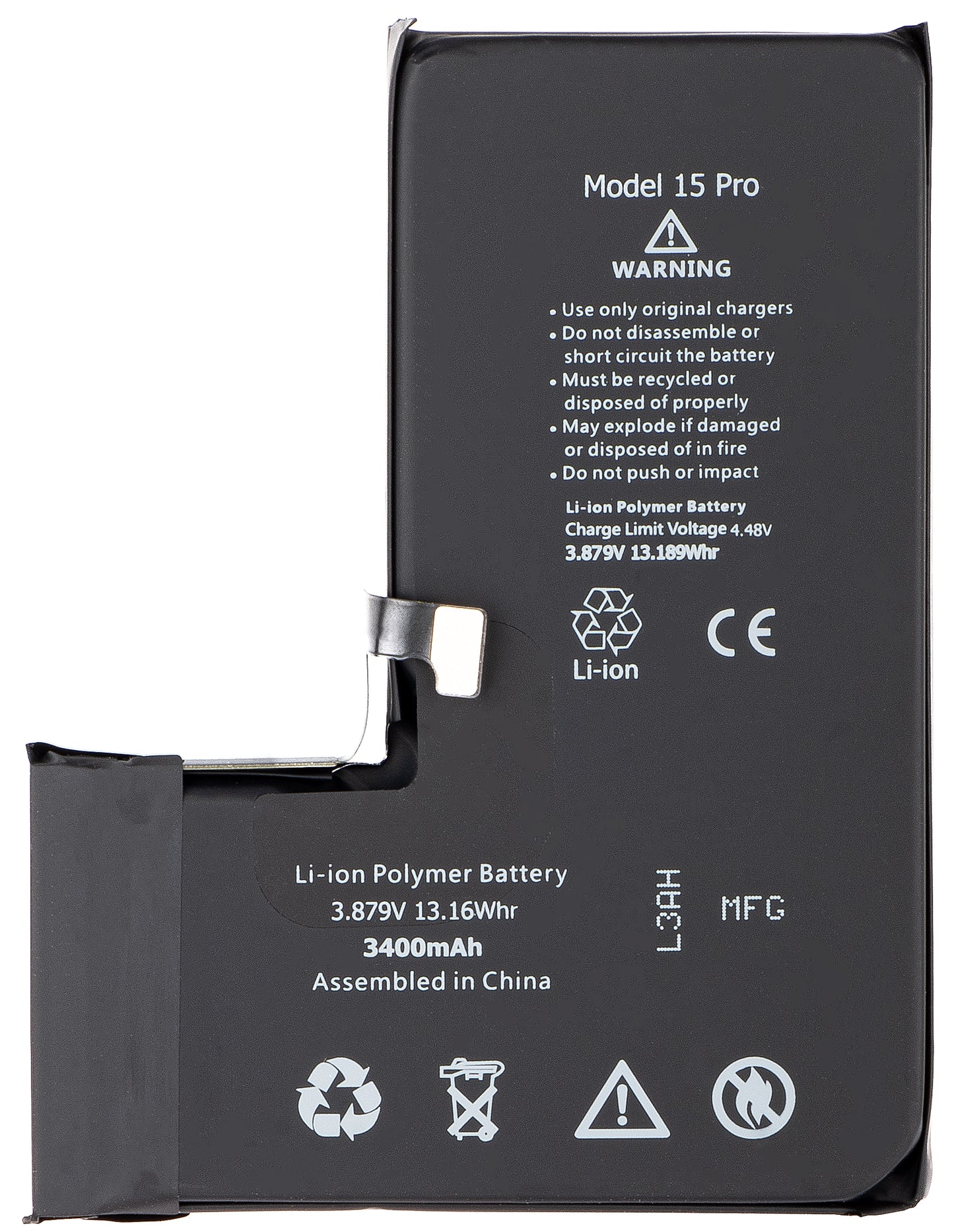 Acumulátor Apple iPhone 15 Pro, High Capacity