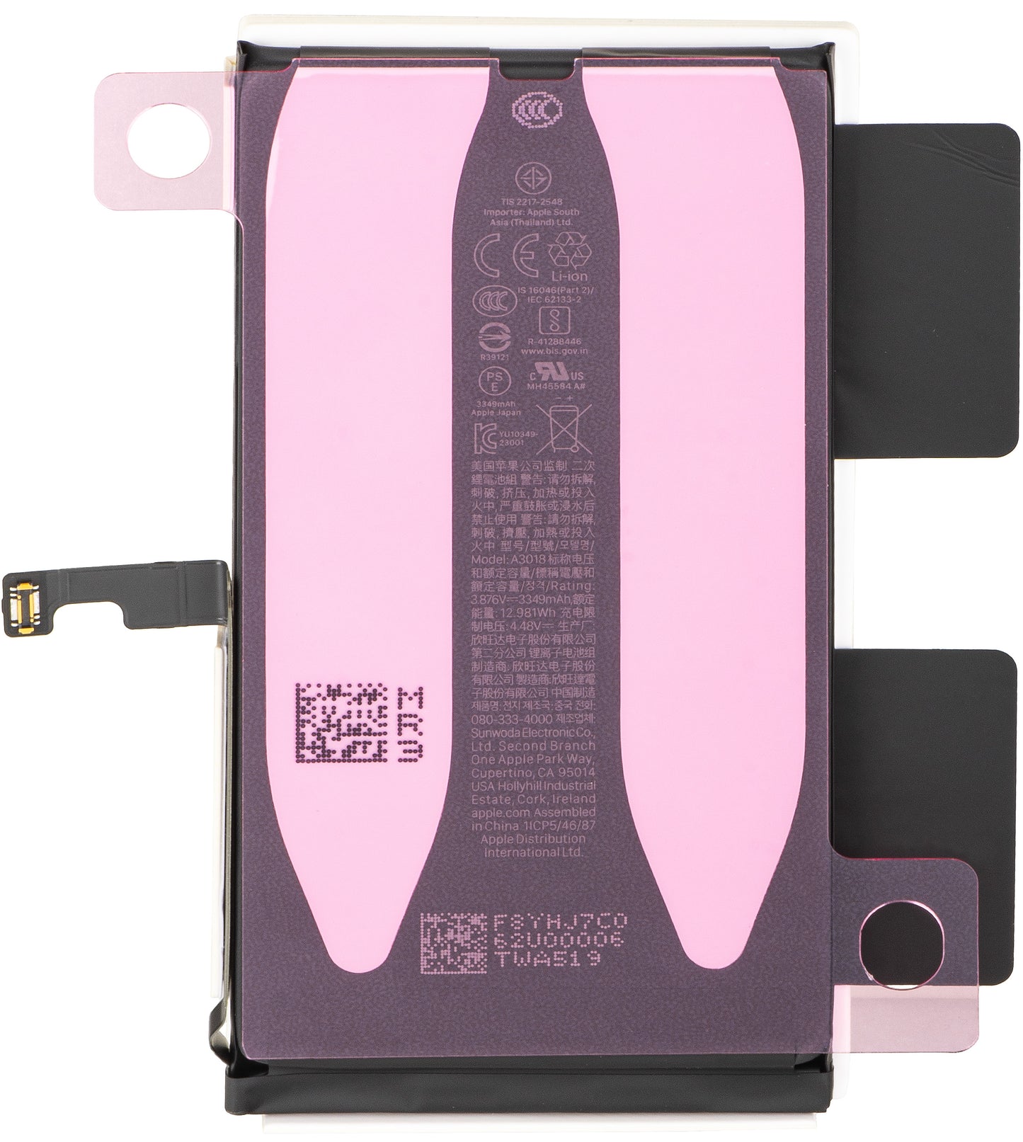 Acumulátor Apple iPhone 15, Service Pack 661-35885