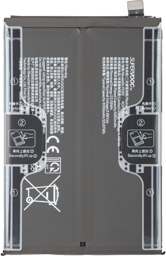 Acumulátor Oppo A6k / A6x 4G / A6t 4G, BLPD83, Service Pack 621035000401