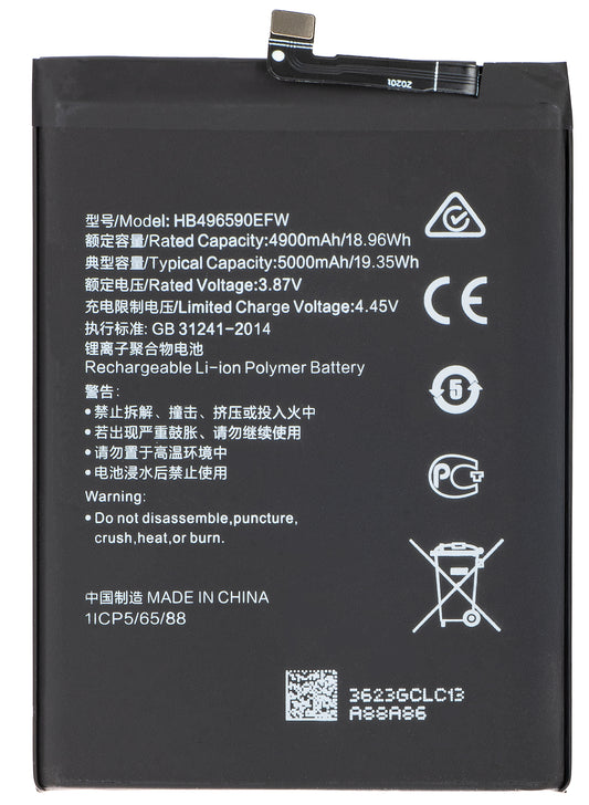 Akumulátor pre Honor 70 Lite, HB496590EFW