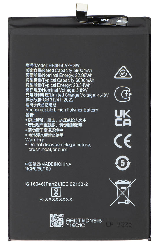 Batéria pre Honor X7b 4G, HB4966A2EGW