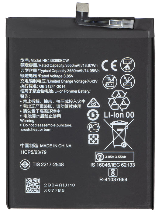 Akumulátor pre Huawei P30, HB436380ECW