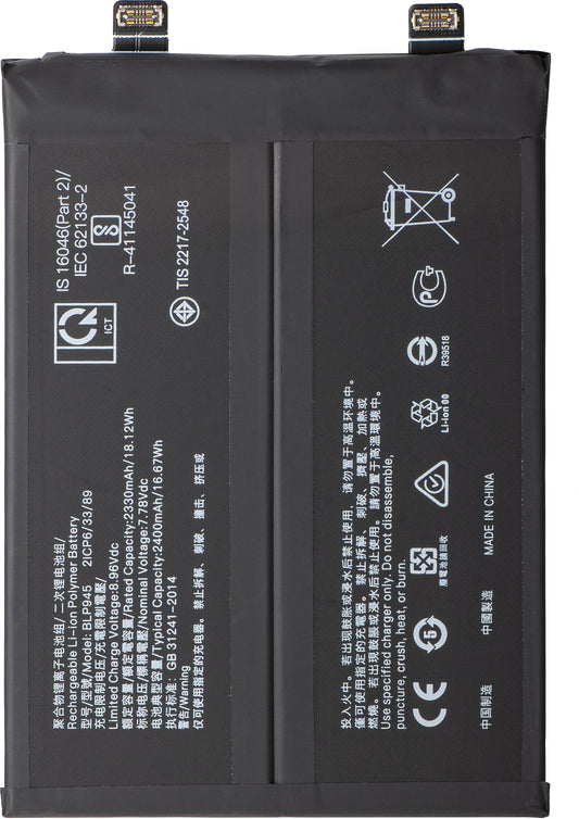 Akumulátor pre OnePlus 10T / Ace Pro, BLP945