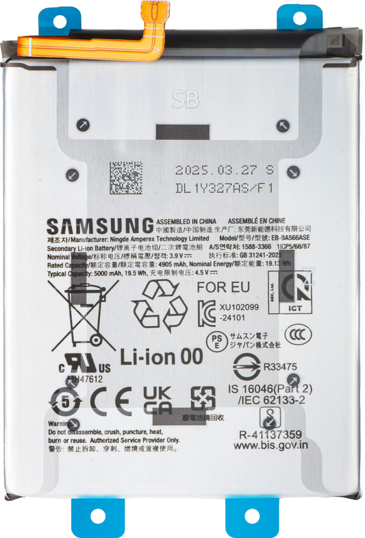 Acumulátor Samsung Galaxy A56 A566 / A36 A366, EB-BA566ASE, Service Pack GH82-36831A