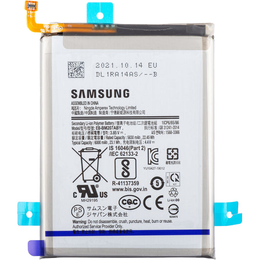 Batéria Samsung Galaxy M12 M127 / M21 M215 / M30s M307, EB-BM207ABY, Service Pack GH82-25044A