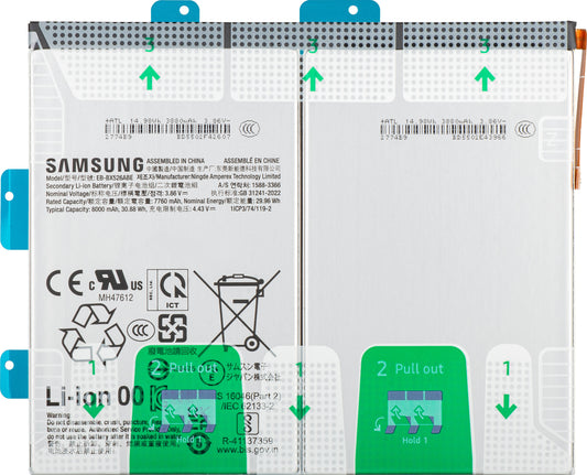 Batéria Samsung Galaxy Tab S10 FE, EB-BX526ABE, Service Pack GH82-37144A