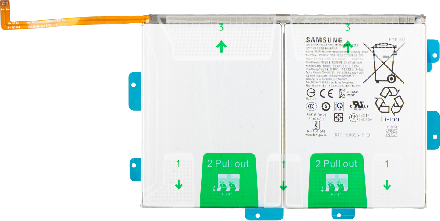 Batéria Samsung Galaxy Tab A11+, EB-BX236ABE, Service Pack GH82-38815A