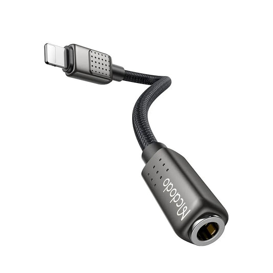Audio adaptér Lightning - 3.5mm McDodo CA-5010, Čierny