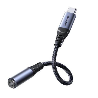 Audio adaptér USB-C - 3.5mm Joyroom SY-C01, Čierny
