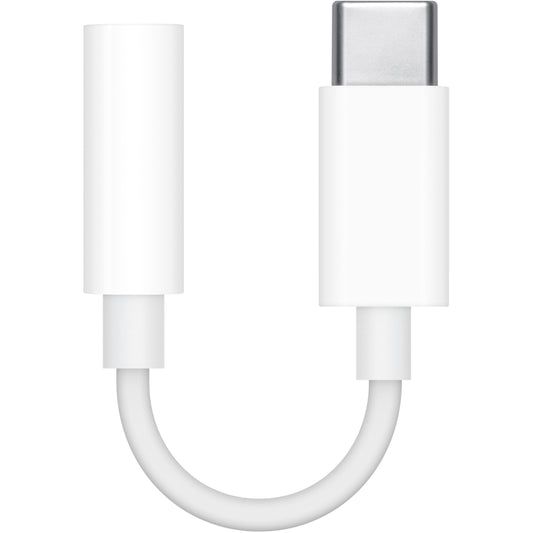 Adaptér Audio USB-C - 3.5mm Apple, Biely MU7E2AM/A