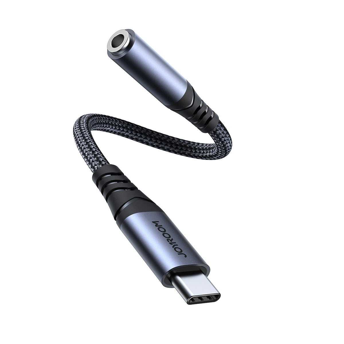 Audio adaptér USB-C - 3.5mm Joyroom SY-C01, Čierny