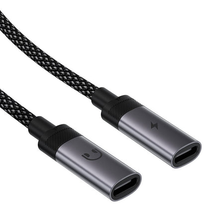 Audio adaptér USB-C - 2 x USB-C Acefast J14, Čierny