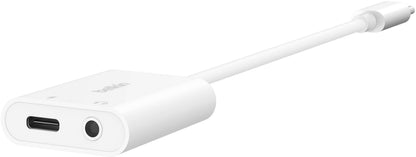 USB-C audio adaptér - 3,5 mm / USB-C Belkin RockStar, čierny NPA004btBK