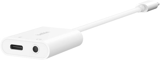 USB-C audio adaptér - 3,5 mm / USB-C Belkin RockStar, čierny NPA004btBK