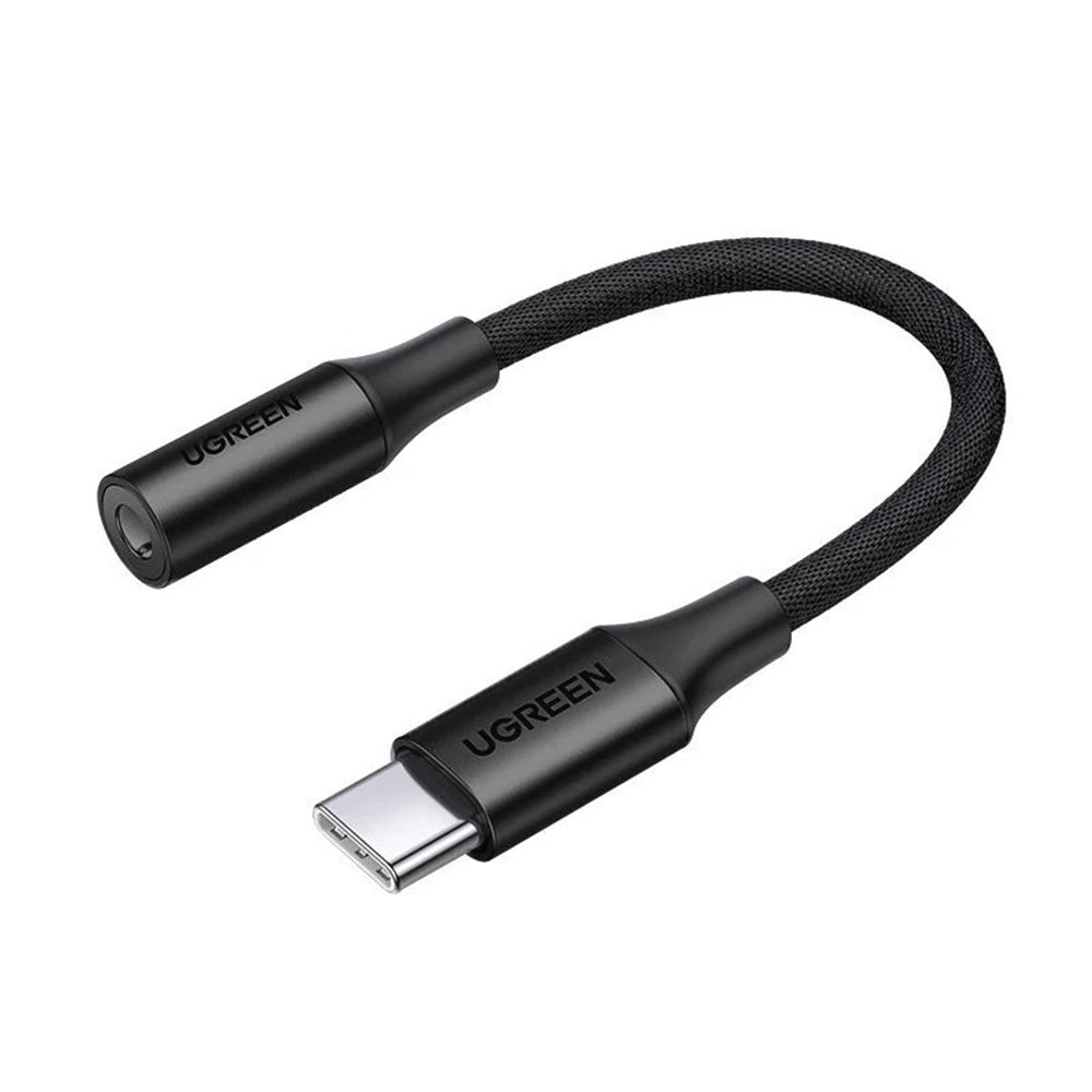 Audio adaptér USB-C - 3.5mm UGREEN AV161, Čierny