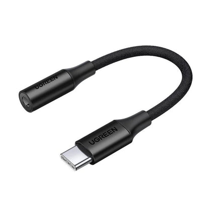 Audio adaptér USB-C - 3.5mm UGREEN AV161, Čierny