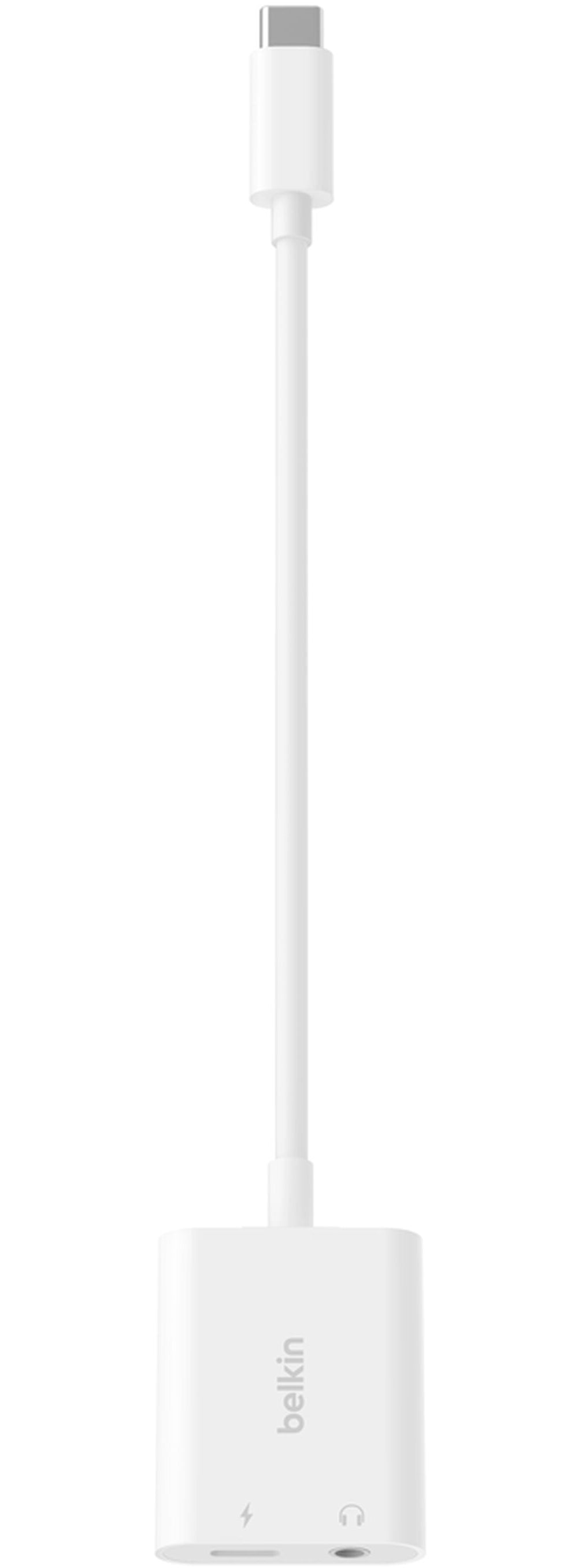 USB-C audio adaptér - 3,5 mm / USB-C Belkin RockStar, čierny NPA004btBK
