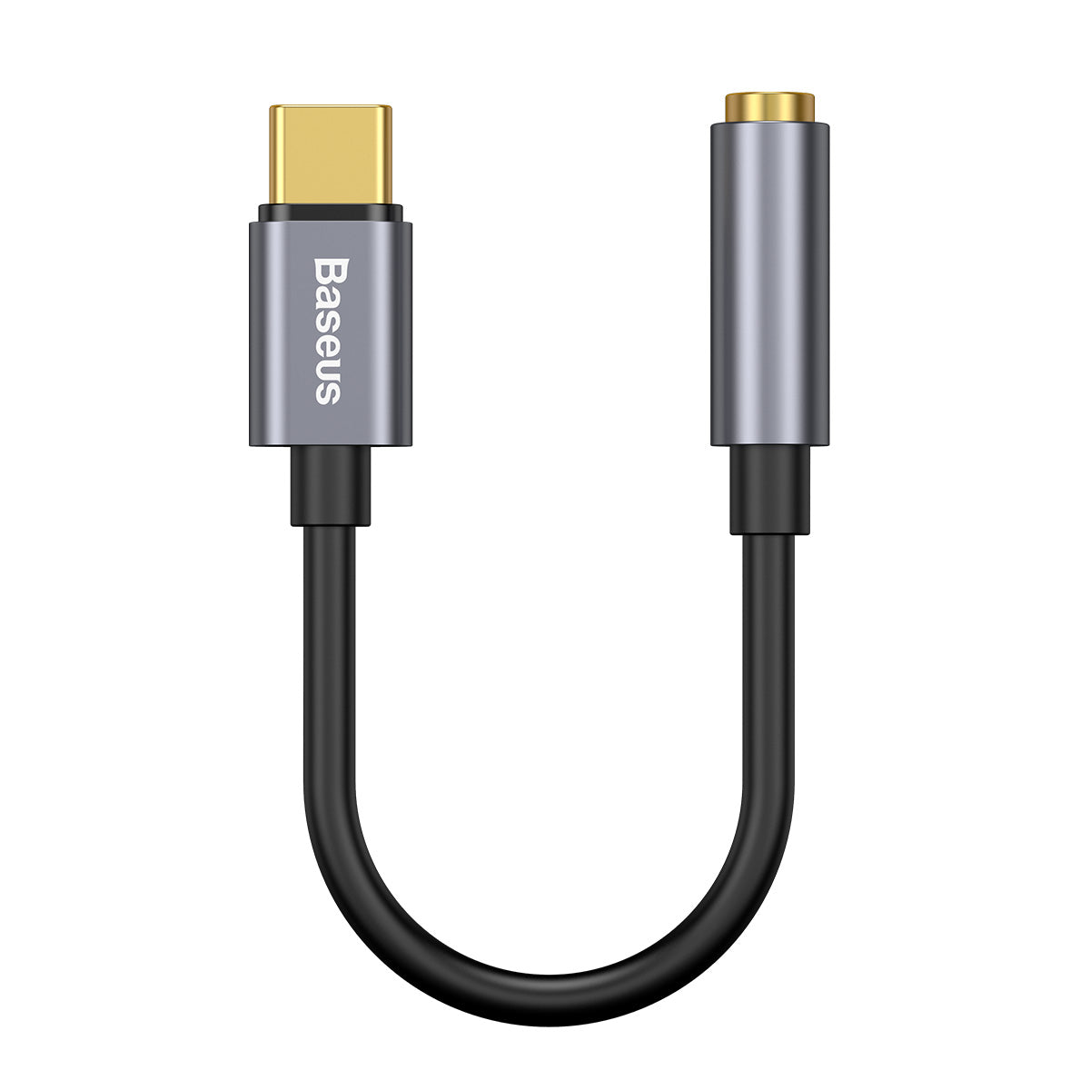 Audio adaptér 3,5 mm - USB-C Baseus L54, sivý CATL54-0G