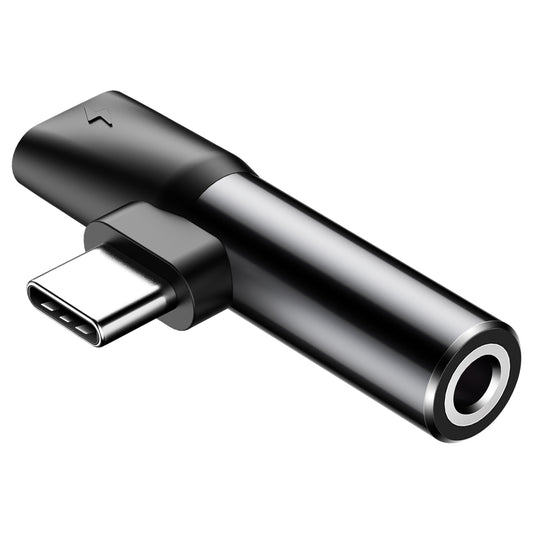 Audio adaptér USB-C - USB-C / 3,5 mm Baseus L41, čierny CATL41-01