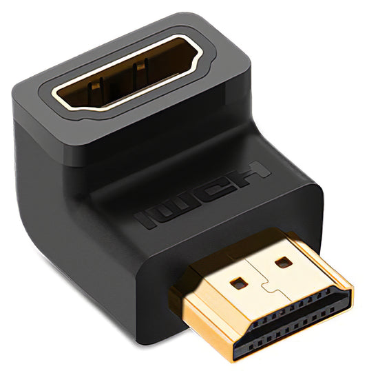 Video adaptér UGREEN HD112 Up Angle, HDMI - HDMI, 4K, čierny