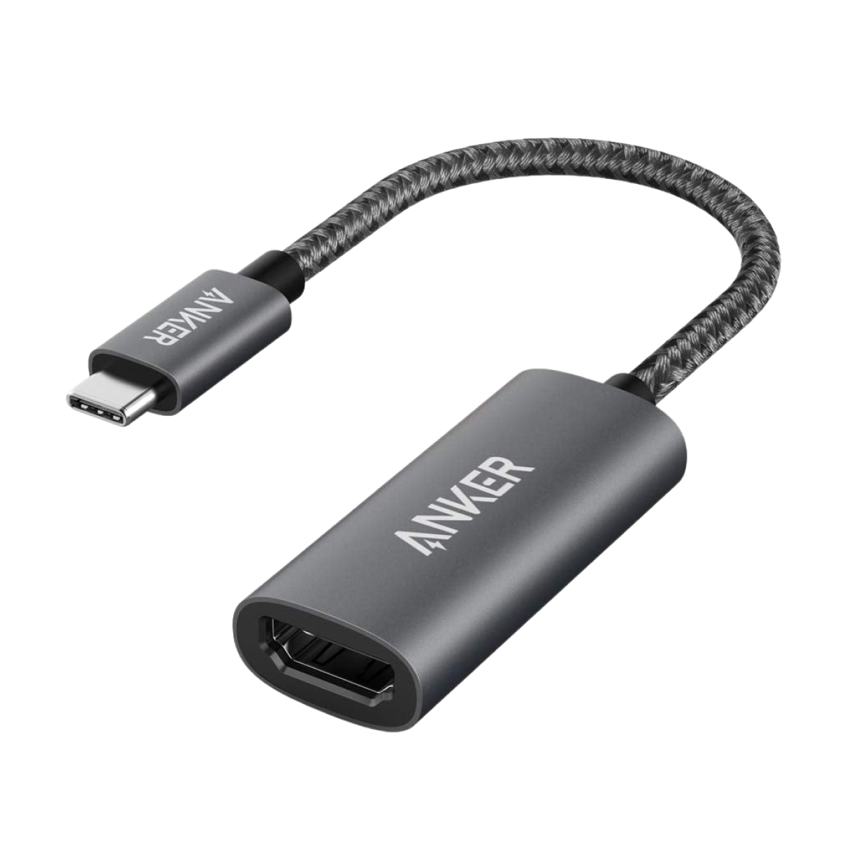 Audio a Video Adaptér USB-C - HDMI Anker 310, Sivý A83120A2