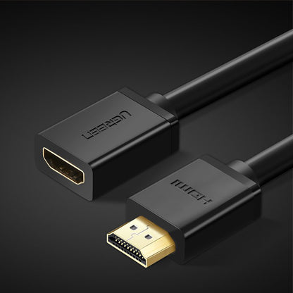 Predlžovací video kábel UGREEN HD107, HDMI - HDMI, 4K, 1m, čierny