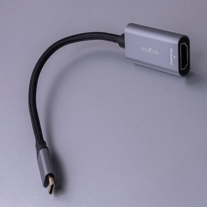 Audio a Video Adaptér USB-C - HDMI MaXlife MXHC-01, Sivý