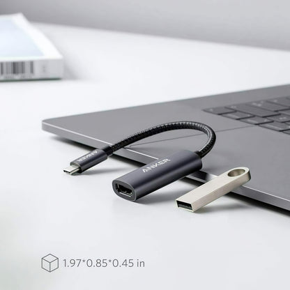 Audio a Video Adaptér USB-C - HDMI Anker PowerExpand+, Sivý A83120A1