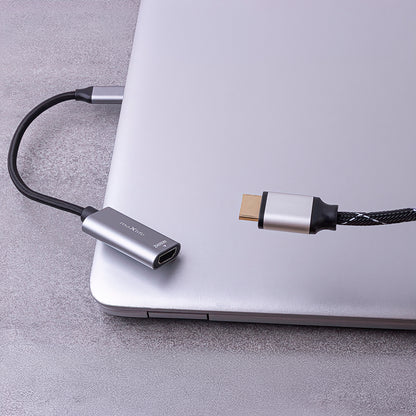 Audio a Video Adaptér USB-C - HDMI MaXlife MXHC-01, Sivý