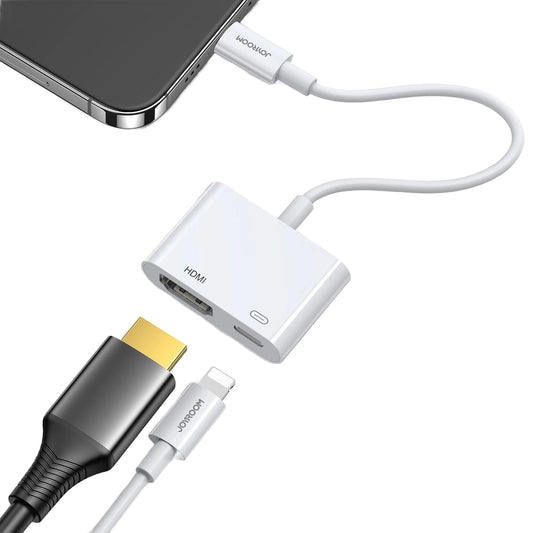 Audio a Video Adaptér Lightning - HDMI / Lightning Joyroom S-H141, Biely