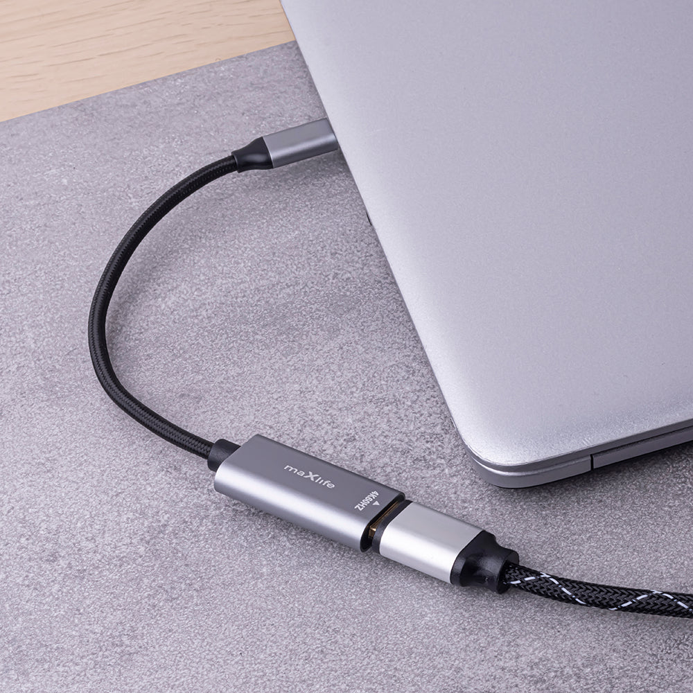 Audio a Video Adaptér USB-C - HDMI MaXlife MXHC-01, Sivý