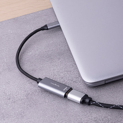 Audio a Video Adaptér USB-C - HDMI MaXlife MXHC-01, Sivý