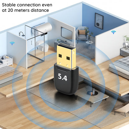 Bluetooth USB adaptér Techsuit BlueJet A20, čierny