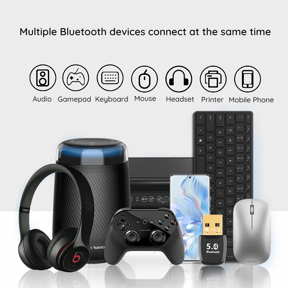 Bluetooth USB adaptér Techsuit BlueJet A20, čierny