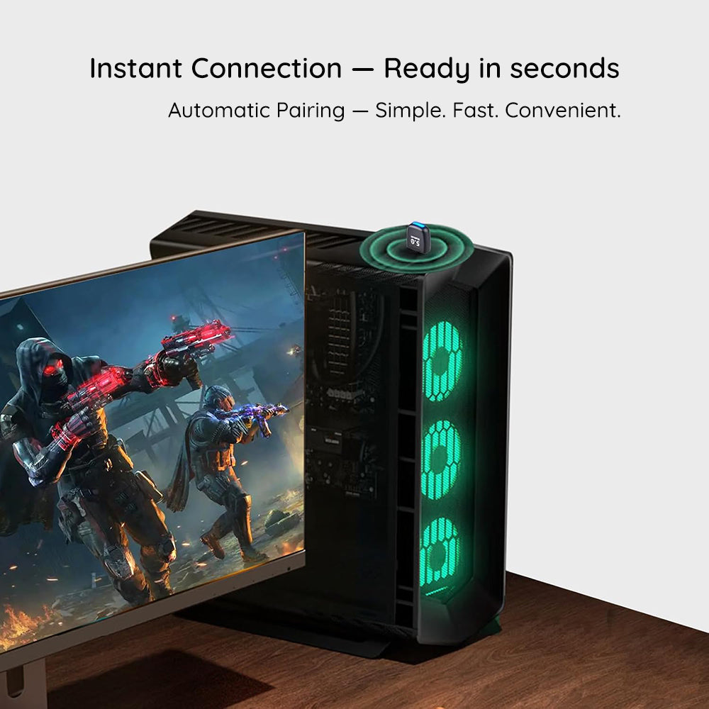 Bluetooth USB adaptér Techsuit BlueJet A20, čierny