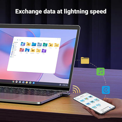 Bluetooth USB adaptér UGREEN CM748 (35058), Čierny