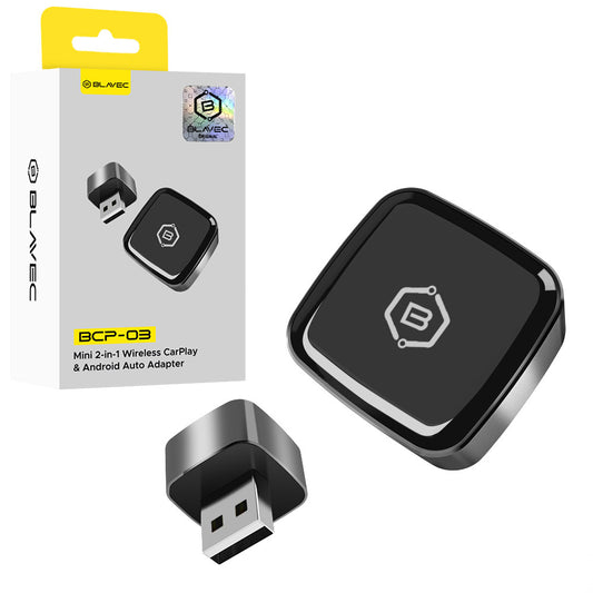 Bezdrôtový adaptér Carplay / Android Auto Blavec BCP-03 pre Apple iPhone / Android sériu