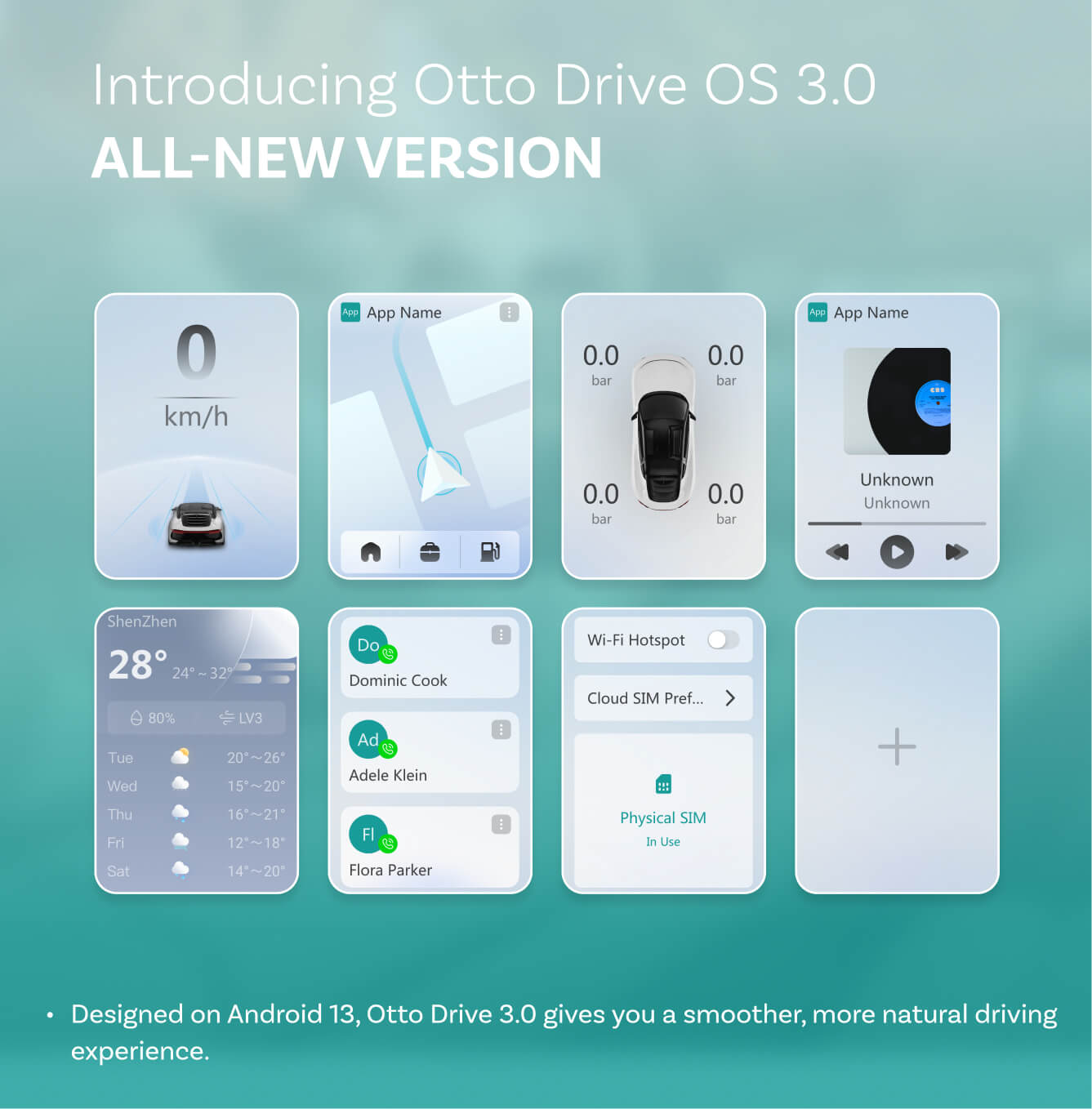 Bezdrôtový adaptér Carplay / Android Auto Ottocast OttoAibox P3 Pro pre Apple iPhone / Android Series PCS61-T