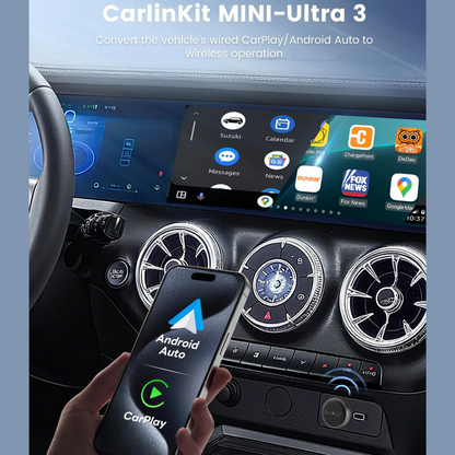 Adaptér Carplay / Android Auto Wireless Carlinkit Mini Ultra3 pre Apple iPhone / Android Series