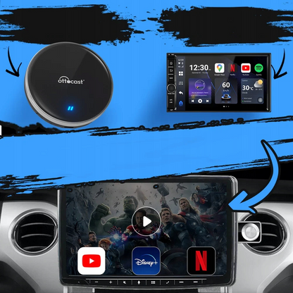 Adaptér Carplay / Android Auto Wireless Ottocast OttoAibox P3 Lite pre Apple iPhone / Android Series