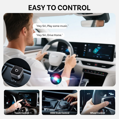 Ottocast Mini Cube Style C Wireless Carplay / Android Auto Adapter for Apple iPhone / Android Series CP88-T3