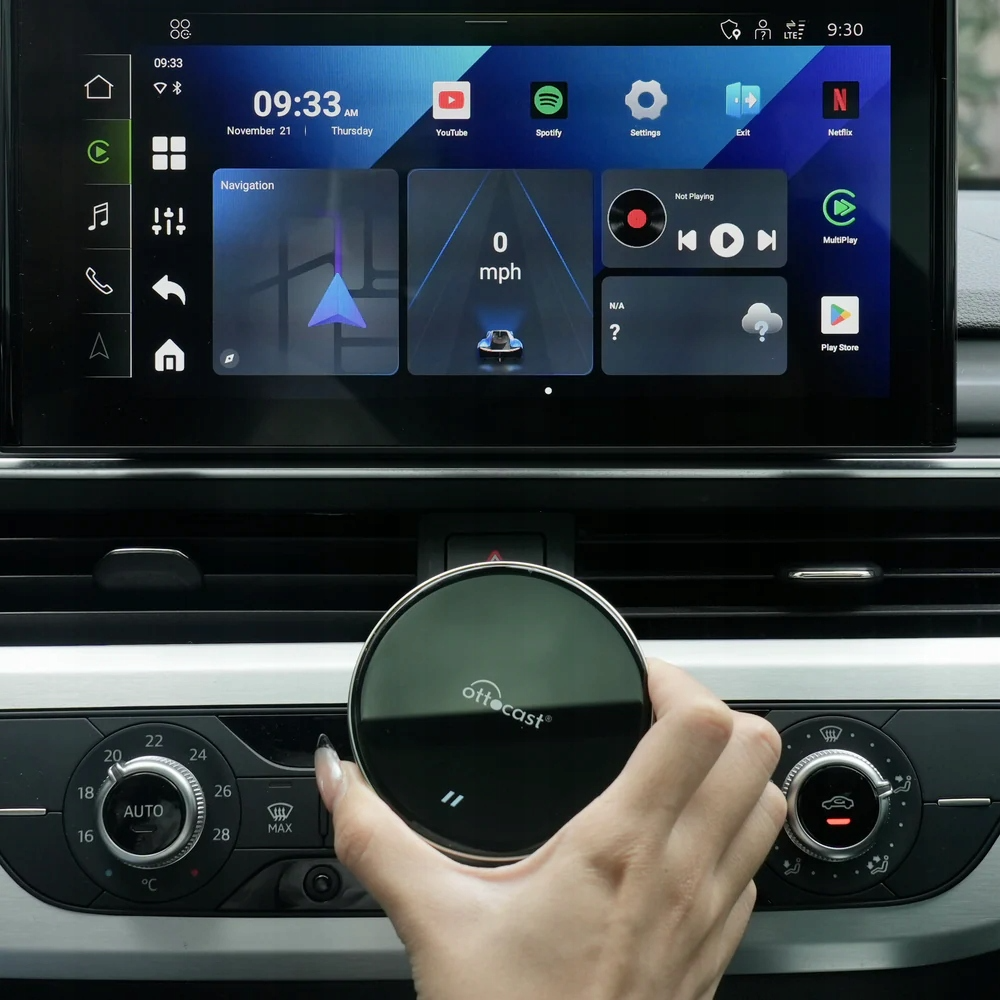 Adaptér Carplay / Android Auto Wireless Ottocast OttoAibox P3 Lite pre Apple iPhone / Android Series