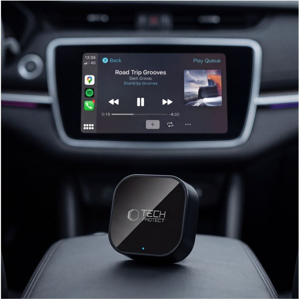 Bezdrôtový adaptér Carplay / Android Auto Tech-Protect UltraBoost CA01 pre Apple iPhone / Android Series