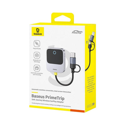 Bezdrôtový adaptér Carplay Baseus PrimeTrip pre Apple iPhone Series C10745100813-00